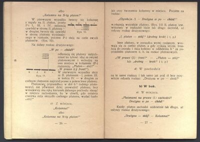 MPW 00313 - Książeczka, &quot;Musztra zastępu, plutonu i drużyny. Dla drużyn skautowych&quot;, Poznań 1914 r.