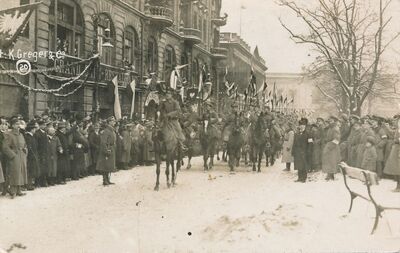 Strzelcy konni 1 Pułku Ułanów Wielkopolskich, 26 stycznia 1919