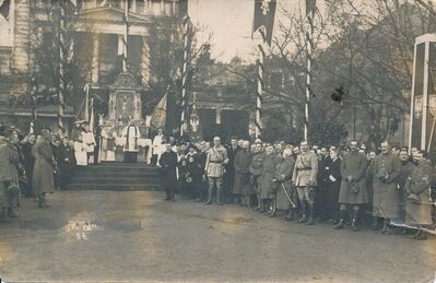 Zaprzysiężenie i wręczenie sztandaru Straży Ludowej w Poznaniu – 23 lutego 1919