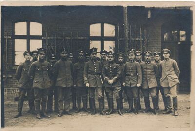 Prawdopodobnie dowództwo odcinka budzyńskiego, marzec 1919