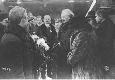 Powitanie I.J. Paderewskiego w Poznaniu (NAC)