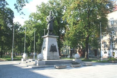 Pomnik Powstańców Wielkopolskich w Rawiczu (fot. P. Anders)