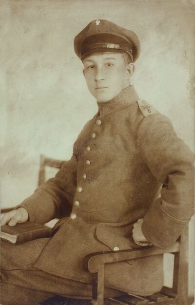 Marian Kasprzak (1900-1995) - weteran I wojny światowej, uczestnik walk o Rawicz, żołnierz batalionu jutrosińskiego, uczestnik wojny polsko-bolszewickiej