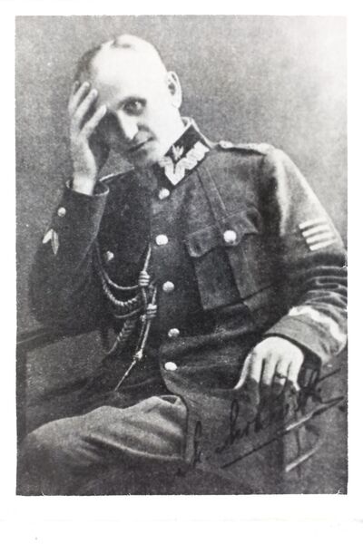 Płk Michał Milewski (1875-1935), dowódca Grupy Zachodniej