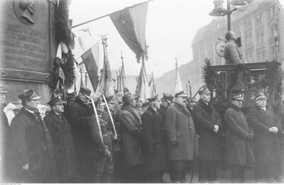 Obchody rocznicy Powstania Wlkp. 1928 (NAC)