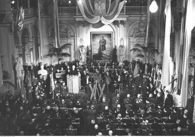Obchody rocznicy Powstania Wlkp. w Warszawie 1939 (NAC)