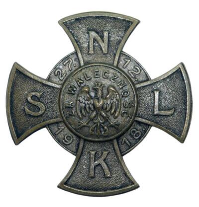 Odznaka Pamiątkowa za waleczność w powstaniu Wielkopolski 1918-19 byłej Naczelnej Komendy Straży Ludowej