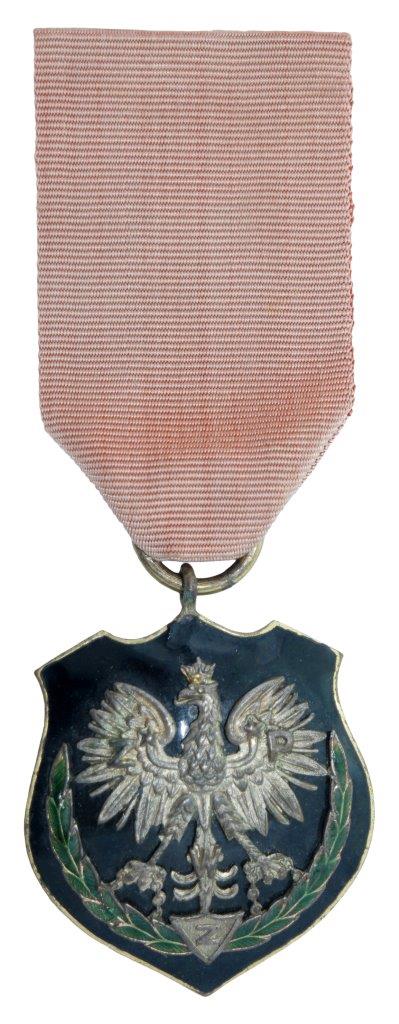 Odznaka „powstańca zasługi” Związku Towarzystw Powstańców i Wojaków Dowództwa Okręgu Korpusu VII Poznań