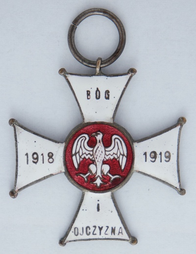 Odznaka „Krzyż Waleczności” Związku b. Ochotników Wojsk Wielkopolskich