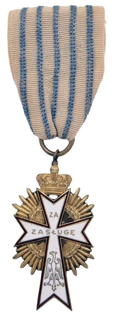 Odznaka „Krzyż Honorowy Uczestników Powstania Wielkopolskiego 1918-1919 r.” Związku Uczestników Powstania Wielkopolskiego 1918-1919 r. w Katowicach