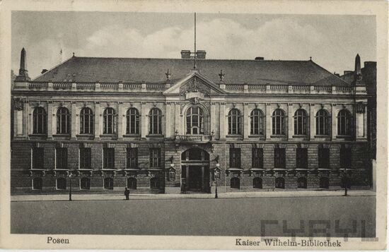 Kaiser Wilhelm Bibliothek (Cyril - Digital Repository Local Poznań, aus der Sammlung von Roman Trojanowicz)