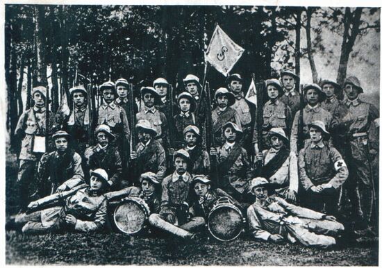 Pfadfinder aus Kościan beim Training (Regionalmuseum in Kościan)