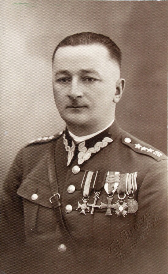 Hauptmann Paweł Cyms (Aus der Sammlung von Rafał Cyms)