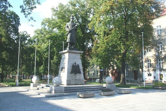Das Denkmal für die Aufständischen von Wielkopolska in Rawicz (Foto: P. Anders)